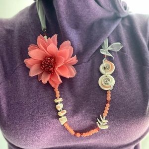 Handmade  statement necklace